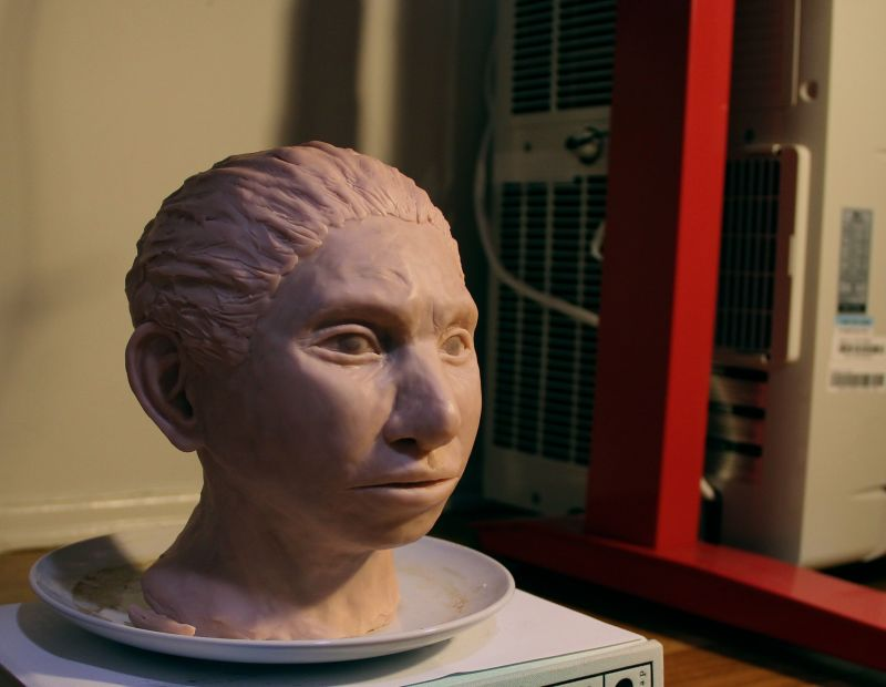 Illustration for article titled Esta reconstrucción facial pionera muestra cómo serían los enigmáticos denisovanos